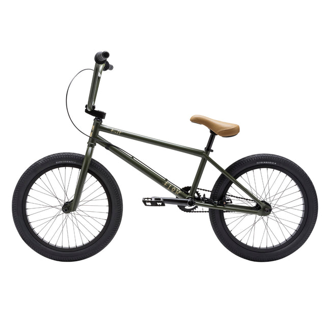 Fit Flow 21"TT BMX Freestyle Bike-Matte Green - 3