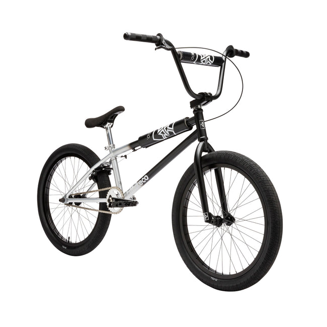 Fit Series 22" BMX Freestyle Bike-Black Silver Fade - 2