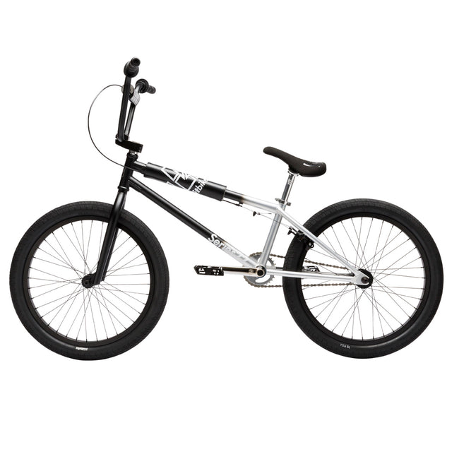 Fit Series 22" BMX Freestyle Bike-Black Silver Fade - 3