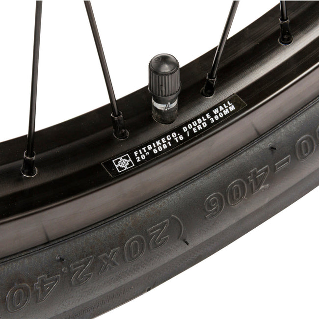 Fit STR 20.75&quot;TT BMX Freestyle Bike-Flat Black - 5