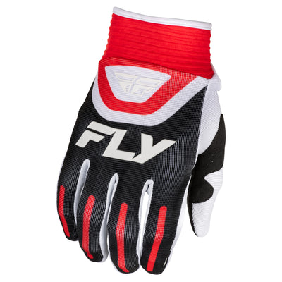 Fly Racing F-16 BMX Race Gloves-Black/Red/White