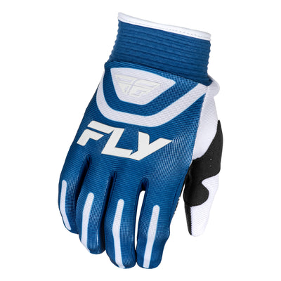 Fly Racing F-16 BMX Race Gloves-Dark Blue/White