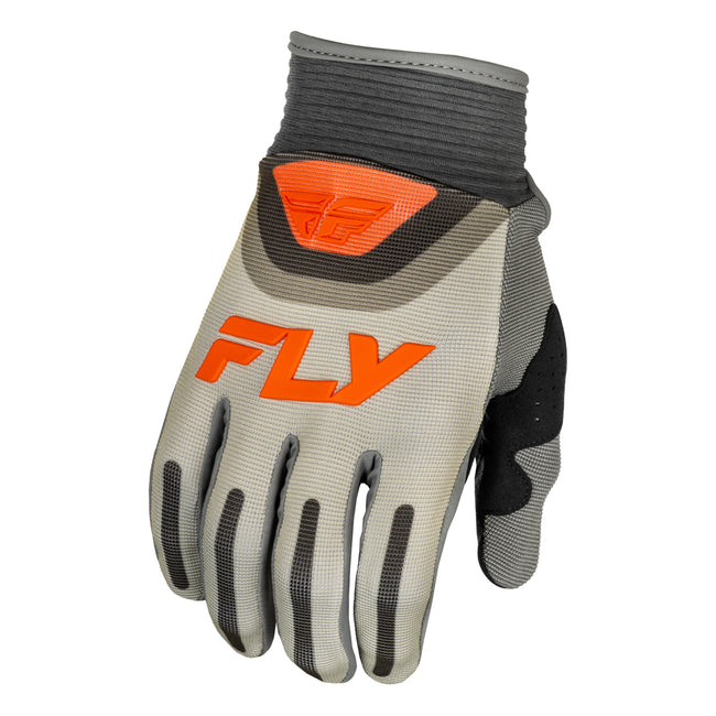 Fly Racing F-16 BMX Race Gloves-Grey/Orange - 1