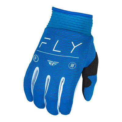 Fly Racing F-16 BMX Race Gloves-True Blue/White