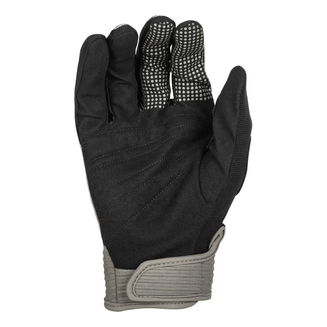 Fly Racing F-16 BMX Race Gloves-Grey/Black - 2