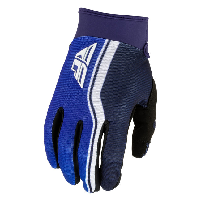 Fly Racing F-16 Raze BMX Race Gloves-Navy/Blue/White - 1