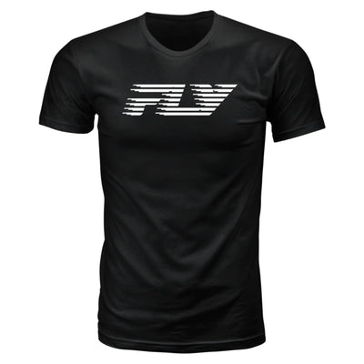 Fly Racing Fast T-Shirt-Black