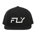 Fly Racing Flow Snapback Hat-Black - 1