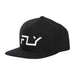 Fly Racing Flow Snapback Hat-Black - 2