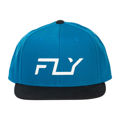 Fly Racing Flow Snapback Hat-Blue
