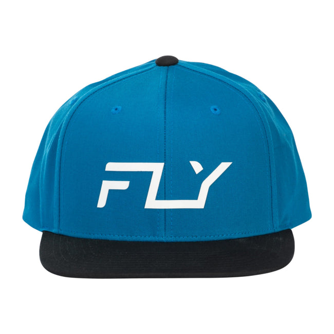 Fly Racing Flow Snapback Hat-Blue - 1