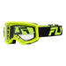 Fly Racing Focus Goggle-Black/Hi-Vis with Clear Lens - 1