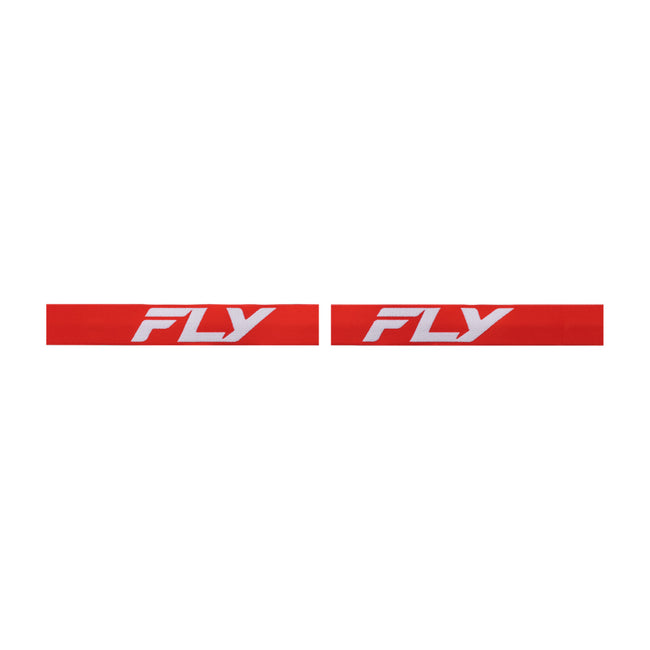 Fly Racing Focus Goggle-Red/White with Clear Lens - 2