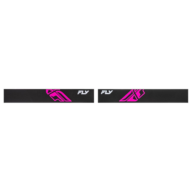 Fly Racing Focus Goggles-Black/Pink With Clear Lens - 2