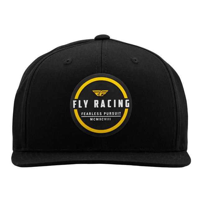 Fly Racing Jump Snapback Hat-Black/Orange - 2