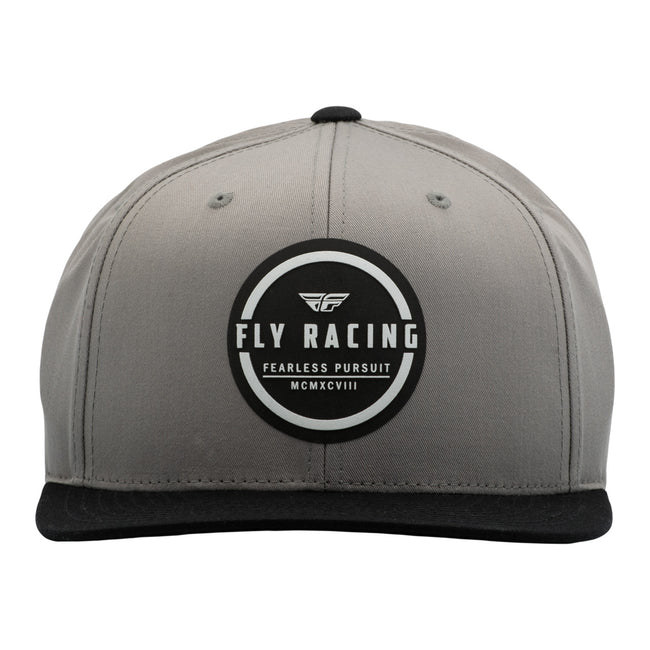 Fly Racing Jump Snapback Hat-Grey/Black - 2