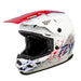 Fly Racing Kinetic Drip BMX Race Helmet-Red/White/Blue - 1