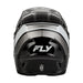 Fly Racing Kinetic Scrap BMX Race Helmet-Black/White/Grey - 4