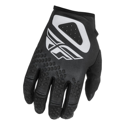 Fly Racing Kinetic Sym BMX Race Gloves-Black/White