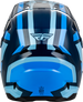 Fly Racing Kinetic Sync BMX Race Helmet-Navy/Blue/Light Blue - 4