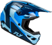 Fly Racing Kinetic Sync BMX Race Helmet-Navy/Blue/Light Blue - 1