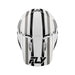 Fly Racing Kinetic Sync BMX Race Helmet-White/Black/Grey - 3