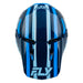 Fly Racing Kinetic Sync BMX Race Helmet-Navy/Blue/Light Blue - 3