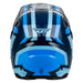 Fly Racing Kinetic Sync BMX Race Helmet-Navy/Blue/Light Blue - 4