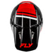 Fly Racing Kinetic Verdict BMX Race Helmet-Black/Red/White - 4