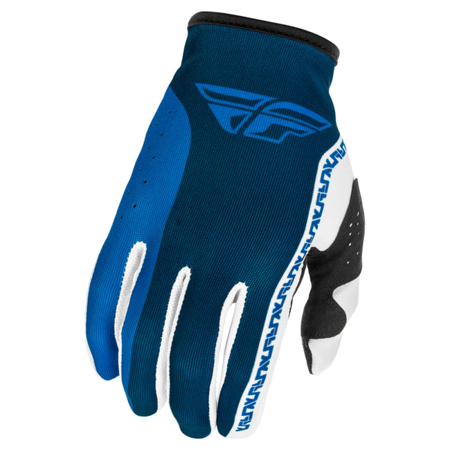 Fly Racing Lite BMX Race Gloves-Blue/White - 1