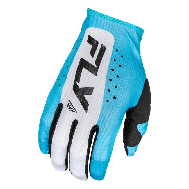 Fly Racing Lite BMX Race Gloves-Blue/White/Black - 1