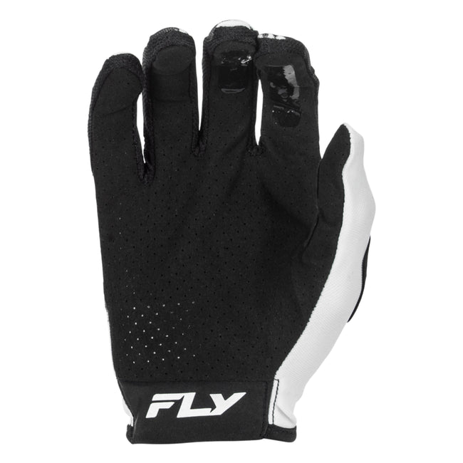 Fly Racing Lite BMX Race Gloves-Warp White/Blue/Pink - 2