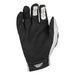 Fly Racing Lite BMX Race Gloves-White/Black - 2