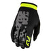Fly Racing Lite Flake BMX Race Gloves-Grey/Hi-Viz/Black - 1