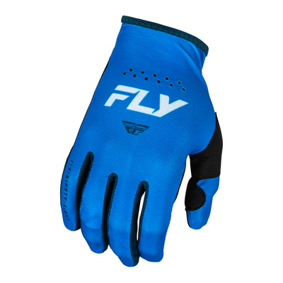 Fly Racing Lite BMX Race Gloves-Blue/White