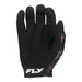 Fly Racing Lite BMX Race Gloves-Outline Black/Red/Purple - 2