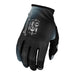 Fly Racing Lite SE Legacy BMX Race Gloves-Light Grey/Black - 1