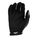 Fly Racing Lite Warped BMX Race Gloves-Black/White - 2