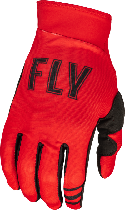 Fly Racing Pro Lite BMX Race Gloves-Red/Black