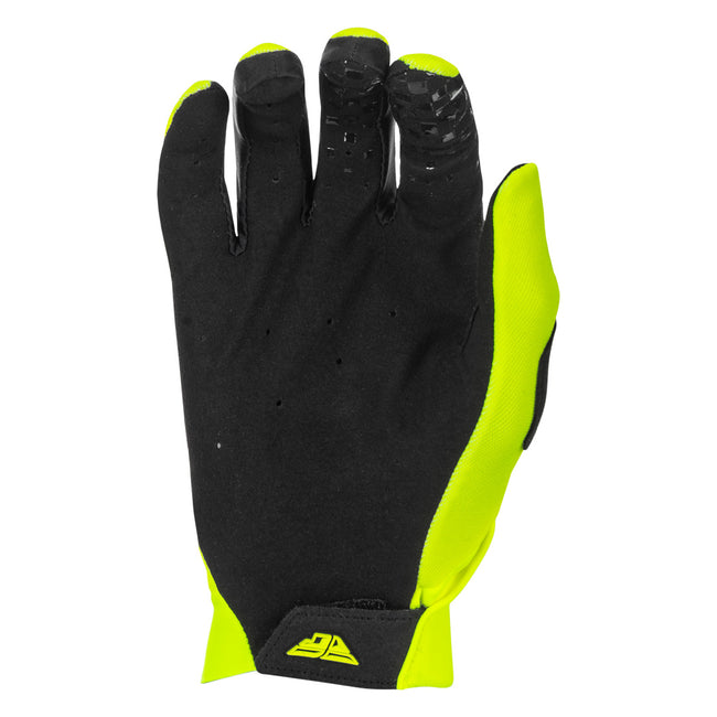 Fly Racing Pro Lite BMX Race Gloves-Hi-Viz/Black - 2