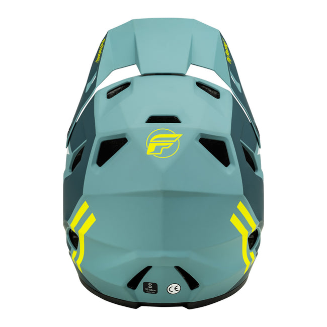 Fly Racing Rayce BMX Race Helmet-Matte Blue Stone-HiVis – J&R 