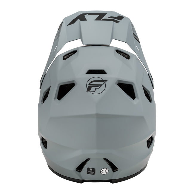 Fly Racing Rayce BMX Race Helmet-Matte Grey - 3