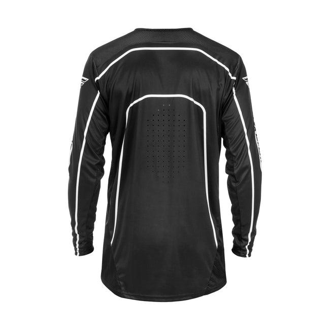 Fly Racing Rayce BMX Race Jersey-Black/White - 2