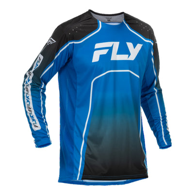 Fly Racing Rayce BMX Race Jersey-Blue/Black/White
