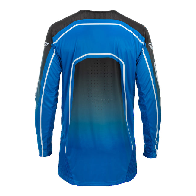 Fly Racing Rayce BMX Race Jersey-Blue/Black/White - 2