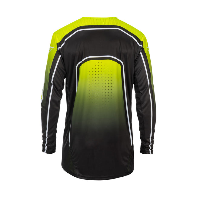 Fly Racing Rayce BMX Race Jersey-Lime/Black/White - 2