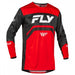 Fly Racing Rayce BMX Race Jersey-Red/Black/White - 1