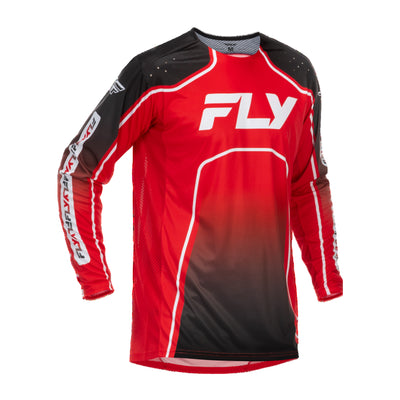 Fly Racing Rayce BMX Race Jersey-Red/Black/White