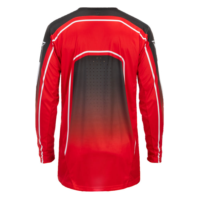 Fly Racing Rayce BMX Race Jersey-Red/Black/White - 2