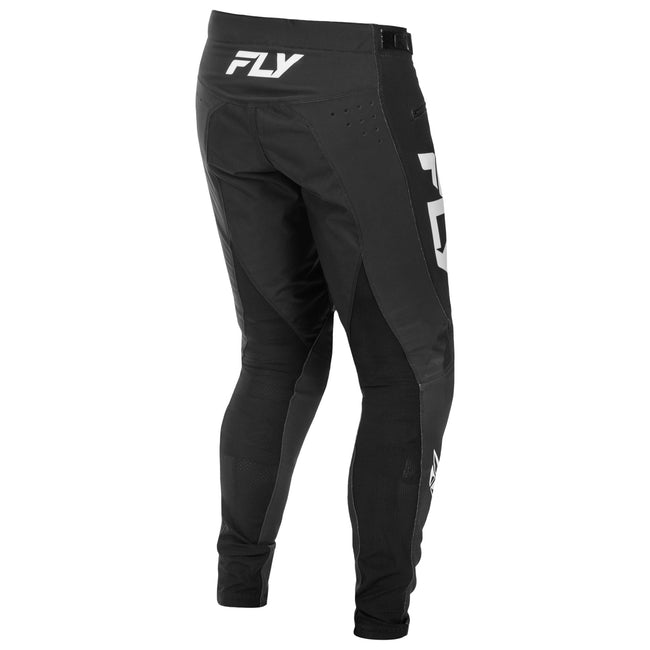 Fly Racing Rayce BMX Race Pants-Black/White - 3